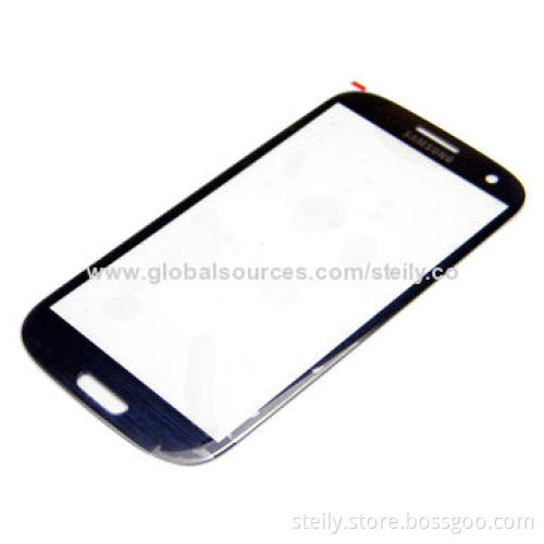 Front Glass for Samsung Galaxy S3/i9300, Comes in Blue/Red/Gold/White/Black